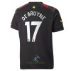 Officiële Voetbalshirt Manchester City De Bruyne 17 Uit 2022-23 - Heren